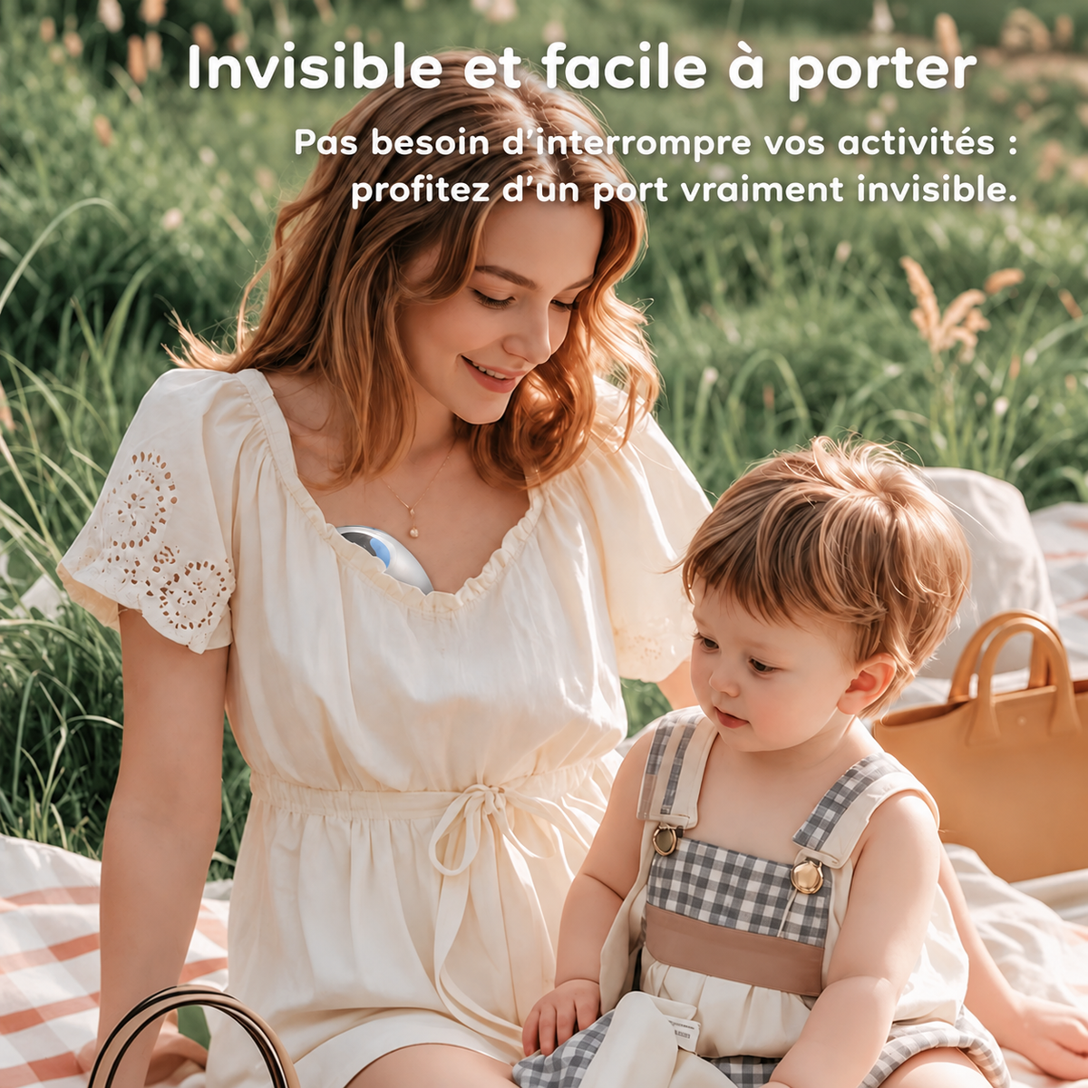 Tire-lait mains libres Tamar Paris — la liberté d’allaiter, tout en douceur