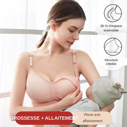 Enfin un Soutien-Gorge d'Allaitement Qu'on Oublie de Porter